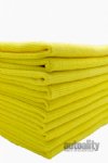 Autofiber Korean Pearl 300 Edgeless Microfiber Towel - 10-pk | Yellow