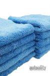 Autofiber Korean Plush 470 Edgeless Microfiber Towel - 10-pk | Blue