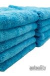 Autofiber Korean Plush 550 Edgeless Microfiber Towel - 10-pk | Teal Blue