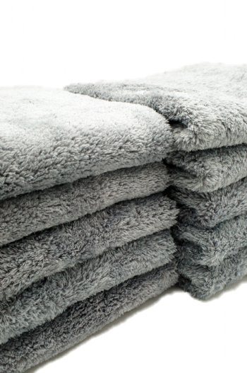 Autofiber [Korean Plush] Edgeless Detailing Towels (16 in. x 16 in. 470  gsm) 4 pack