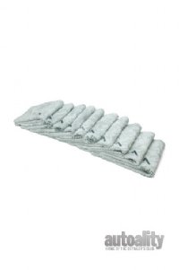 Autofiber Korean Quadrant Wipe Plush Microfiber Towel | 10-pk | Grey