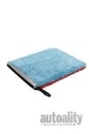 Autofiber Zero Cuff Microfiber Twist Pile Glass/Wash Mitt - Red/Blue