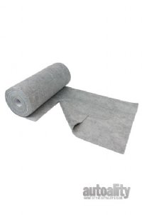 Autofiber Roll-o-Rags Microfiber Towels - Grey - 12" x 12" - 30/Roll