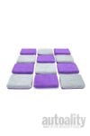 Autofiber Saver Microfiber Applicator - 12-pk | Purple/Grey | Thin