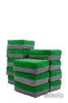 Autofiber Saver Microfiber Applicator - 12-pk | Green/Grey | Thick