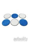 Autofiber U.F.O. Upholstery/Fabric Orbital Microfiber Pads - 6 Inch | 6-pk