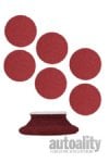 Buff and Shine 172CR | 1" Uro-Tec Maroon Medium Cut Foam Pad - 6pk