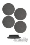 Buff and Shine 220CR | 2" Uro-Tec Black Final Finishing Foam Pad - 4pk
