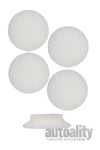 Buff and Shine 292CR | 2" Uro-Tec White Finishing Foam Pad - 4pk