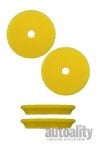 Buff and Shine 344CR | 3" Uro-Tec Dark Yellow Light Polishing Foam Pad - 2pk