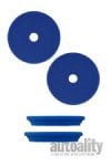 Buff and Shine 356CR | 3" Uro-Tec Blueberry Heavy Polishing Foam Pad - 2pk