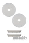 Buff and Shine 392CR | 3" Uro-Tec White Finishing Foam Pad - 2pk