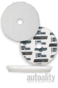 Buff and Shine 532MFP | 5" Uro-Fiber Microfiber White Finishing Pad