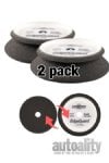 Buff and Shine 320EG | 3 Inch EdgeGuard Black Final Finishing Foam Pad - 2pk