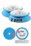 Buff and Shine 354EG | 3 Inch EdgeGuard Coarse Blue Heavy Cut Foam Pad - 2pk