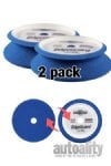 Buff and Shine 356EG | 3 Inch EdgeGuard Blueberry Heavy Polishing Foam Pad - 2pk