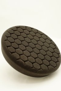 Buff and Shine 620RH | 7.5" Black Finishing Hex Face Foam Pad