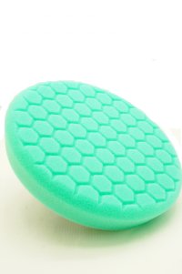 Buff and Shine 640RH | 7.5" Green Polishing Hex Face Foam Pad