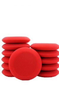 Buff and Shine FA1R | Red Foam Applicator - 12-pk