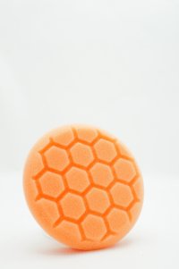 Buff and Shine 480RH | 4" Orange Medium Cutting Hex Face Foam Pad