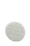 Buff and Shine 491RH | 4" White Heavy Polishing Hex Face Foam Pad