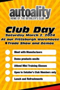 Detailer's Club Day - Saturday, March 2, 2024