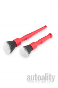 Detail Factory Ultra Soft Synthetic Detail Brushes - Red | 2-pk