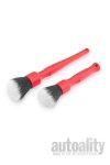 Detail Factory Ultra Soft Synthetic Detail Brushes - Red | 2-pk
