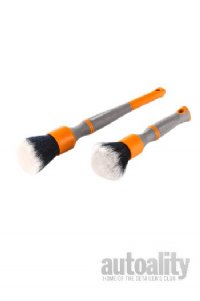 Detail Factory Ultra Soft TriGrip Synthetic Detail Brushes - Solar Flare | 2-pk