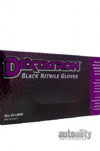 Dextatron Black Nitrile Gloves | XX-Large - 100/box