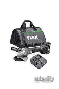 FLEX 24V 5" Variable Speed Angle Grinder with Paddle Switch Kit