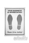 Premium Poly-Coated Paper Floor Mats - 250/Box