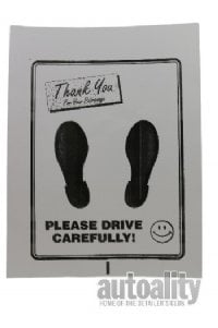Embossed Photo Paper Floor Mats - 250/Box