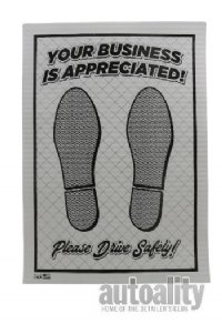 Poly-Coated Paper Floor Mats - 500/Box