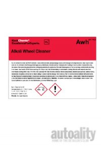 Koch Chemie Awh Alkali Wheel Cleaner Bottle Label