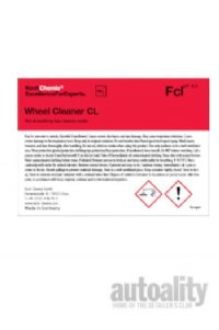 Koch Chemie Fcl Wheel Cleaner Bottle Label