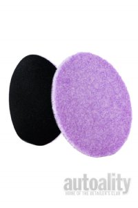 Lake Country Purple Foamed Wool Cutting Pad - 6" x .25" | For 6" Backing Plate 