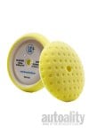 Lake Country CCS Curved Edge Rotary Yellow Cutting Foam Pad - 7.5"
