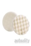 Lake Country Waffle Pro Rotary White Compounding Foam Pad - 8" | 2-pk