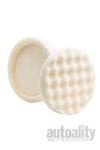 Lake Country Recessed Waffle Pro Rotary White Compounding Foam Pad - 8"