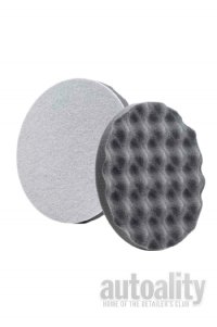 Lake Country Waffle Pro Rotary Black Finishing Foam Pad - 8" | 2-pk