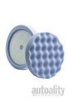 Lake Country Recessed Waffle Pro Rotary Blue Finessing Foam Pad - 8"