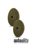 4 Inch LC Power Tools UDO Olive Medium Cutting Pad - 2pk