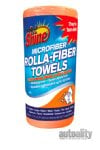 Magna Shine Rolla-Fiber Towels - Orange - 12" x 12" - 50/Roll