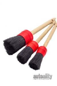 MaxShine 3pc Detail Brush Kit