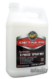 Meguiar's D156 Synthetic X-Press Spray Wax, 128 oz.