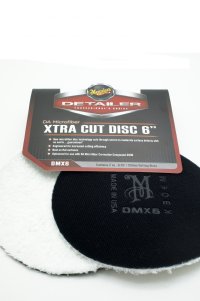 Meguiar's DMX6 - 6" DA Xtra Cut Microfiber Disc - 2-pk.