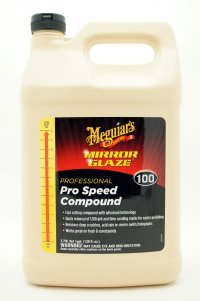 Meguiar's M100 Mirror Glaze Pro Speed Compound - 128 oz.