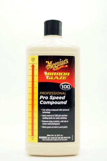 Meguiar's M100 Mirror Glaze Pro Speed Compound - 32 oz.