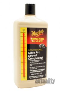 Meguiar's M110 Mirror Glaze Ultra Pro Speed Compound - 32 oz.